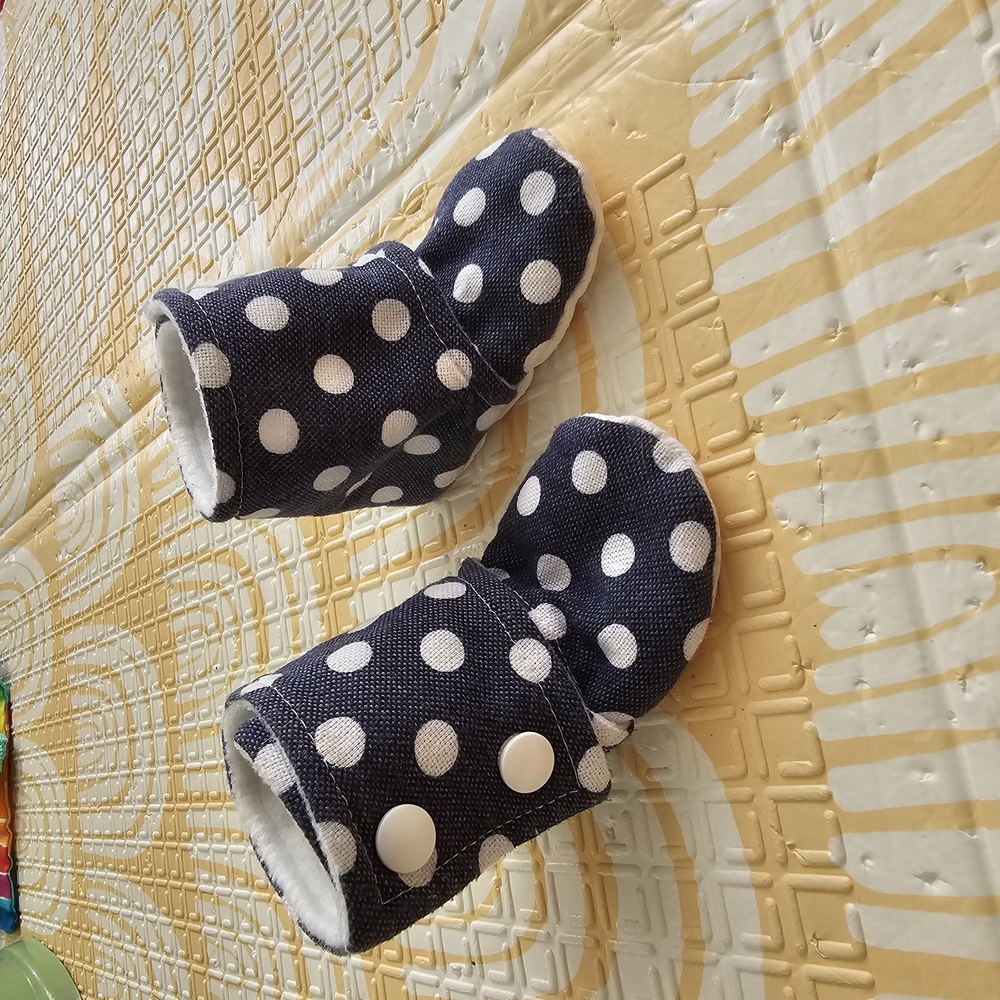 Polka Dot Baby Walker Shoes